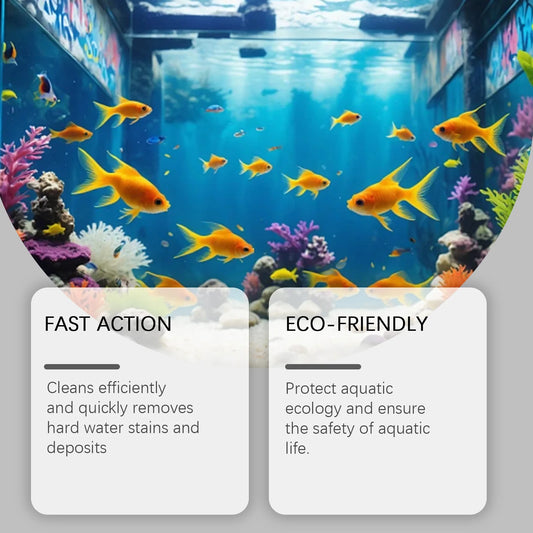 Yegbong Fish Tank Water Cleaner Prevent Algae Growth Improve Water Quality Control