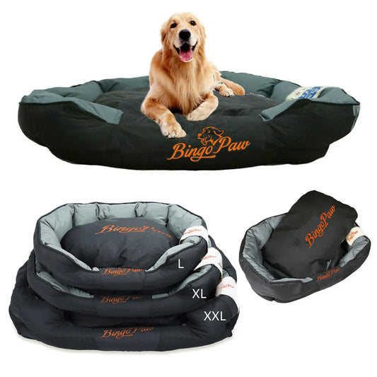 Waterproof Extra Large Jumbo Orthopedic Sofa Dog Bed Washable Basket Pillow