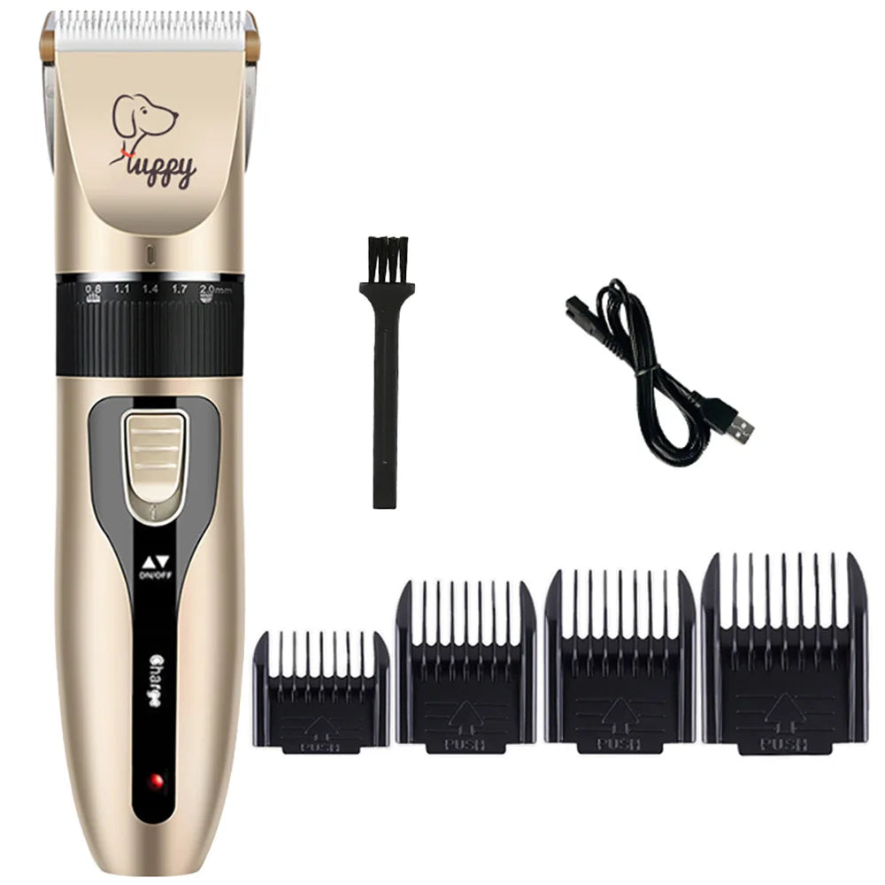 Pet Clippers For All Pets, Haircut Professional Trimmer - Shaver Cordless Rechargeable