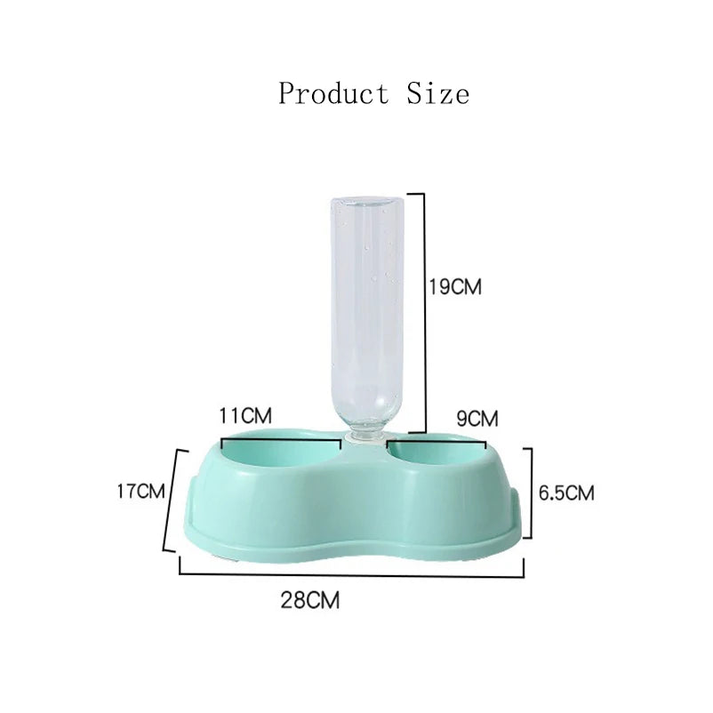 Cat or Dog bowl automatic drinking and Feeding