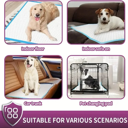 Premium Disposable Dog Training Pads | Super Absorbency | Blue Extra Strength Leak-Proof