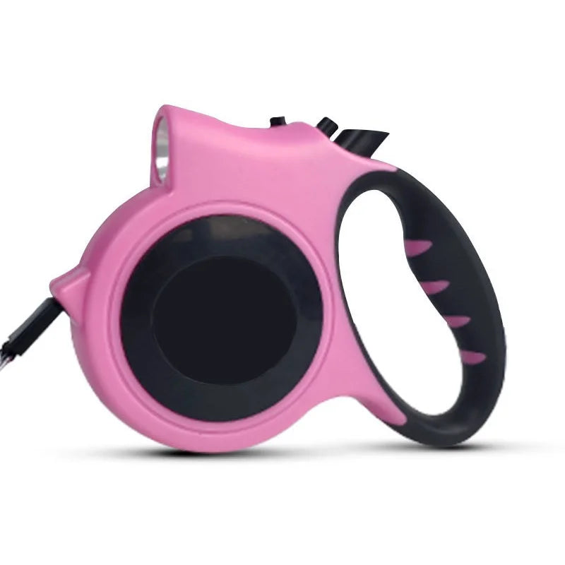 The Pet Leash Comes with a Light, Automatic Retractable, For Dogs and Cats