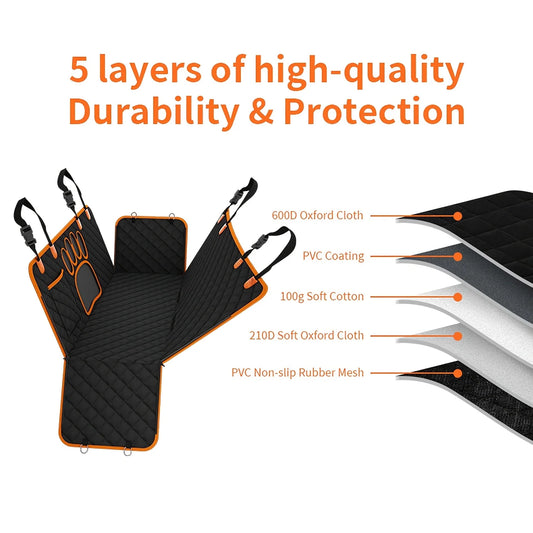 Pet Seat Cover, Hammock Heavy Duty Scratch Resistant Anti Slip