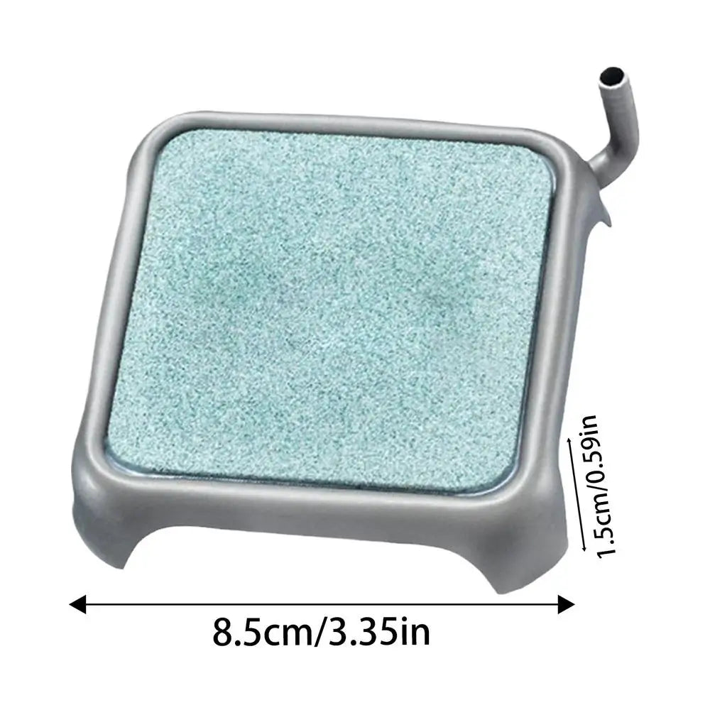 Fish Tank Aquarium oxygen enhancing stone High quality jadeite and stainless steel Bubble Diffuser Suitable for all fish tanks