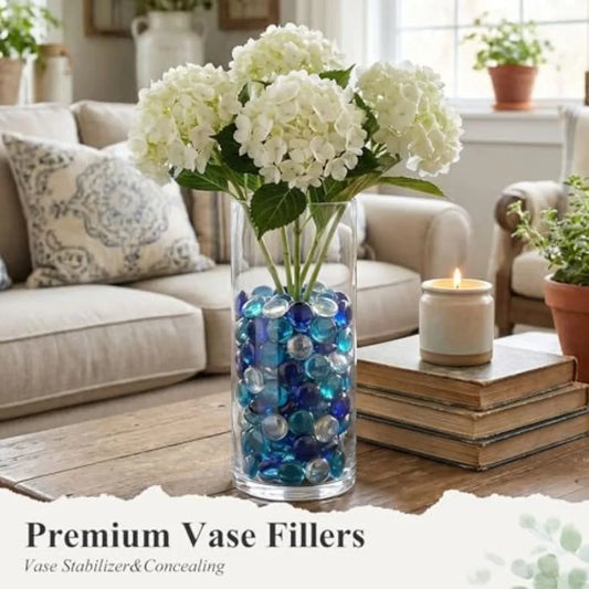 Decorative Marbles for Aquariums Pebbles Fish Tank Rocks