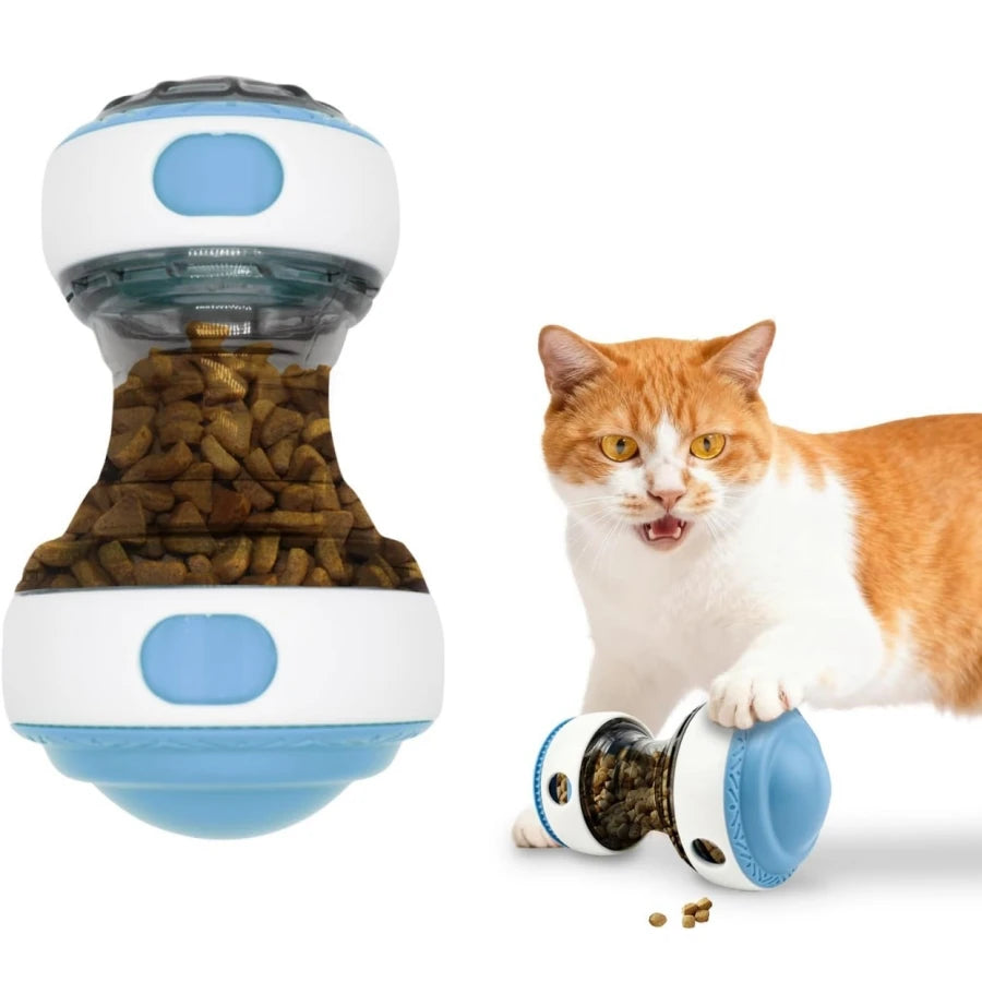 Interactive Dog Treat Dispenser Toy - Dog Puzzle Rolling Leaking Food Ball
