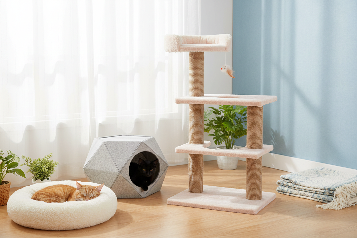 Cat Trees and Beds