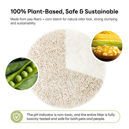 purrify® Smart pH Insight Plant-Based Clumping Cat Litter