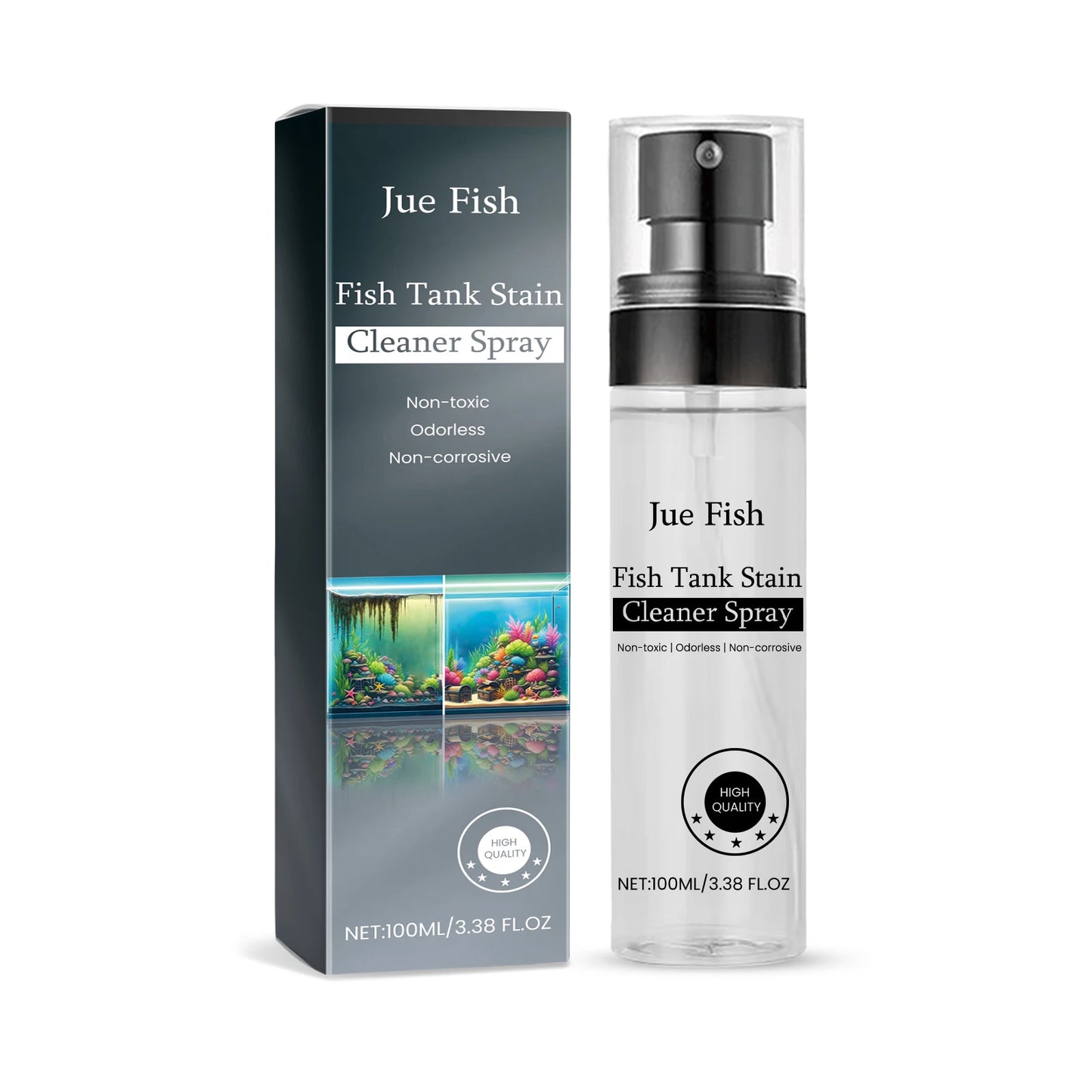 Yegbong Fish Tank Water Cleaner Prevent Algae Growth Improve Water Quality Control