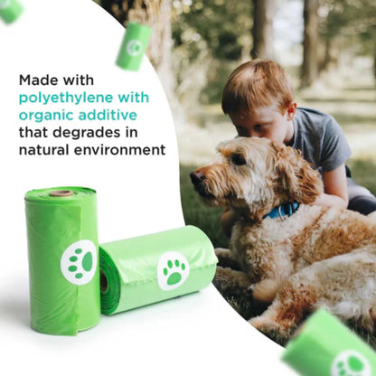 27Rolls 405bags Biodegradable Extra Thick Dog Leak Proof Poop Bags With Dispenser