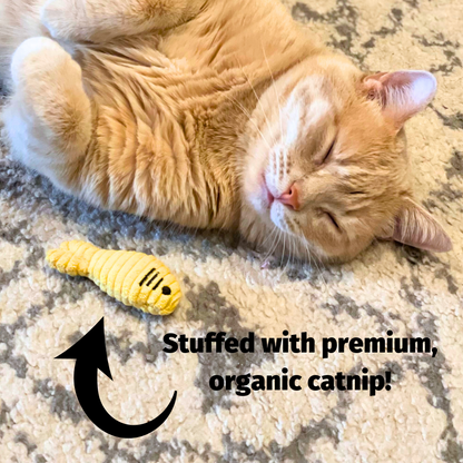 HuggleKats® Sardinies Cat Toys, 3 Pack