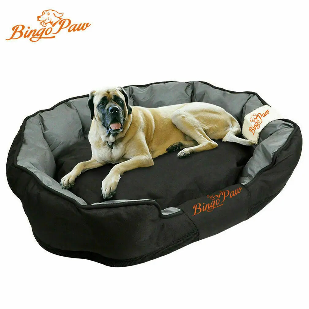 Waterproof Extra Large Jumbo Orthopedic Sofa Dog Bed Washable Basket Pillow