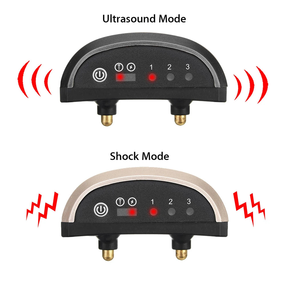 Dog Anti Bark Guard Waterproof Auto Anti Humane Bark Collar Stop Dog Barking Rechargeable Shock Safe USB Electric Ultrasonic