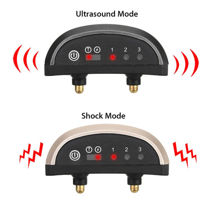 Dog Anti Bark Guard Waterproof Auto Anti Humane Bark Collar Stop Dog Barking Rechargeable Shock Safe USB Electric Ultrasonic