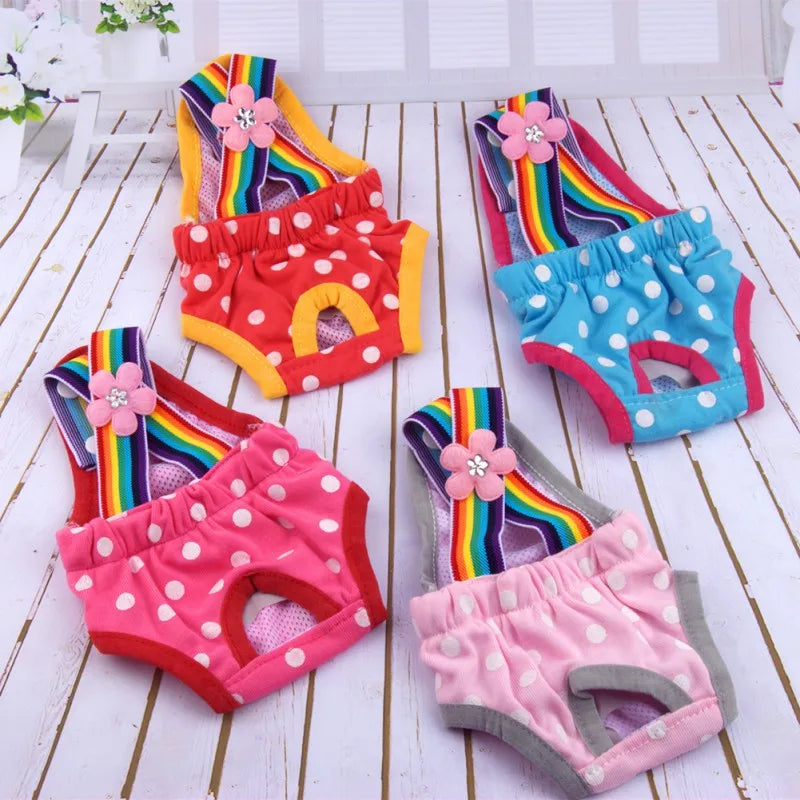Dog Diaper Sanitary Physiological Pants Washable Female Panties For Menstruation