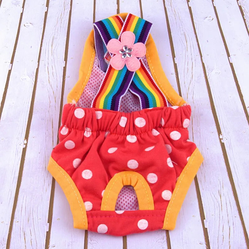 Dog Diaper Sanitary Physiological Pants Washable Female Panties For Menstruation