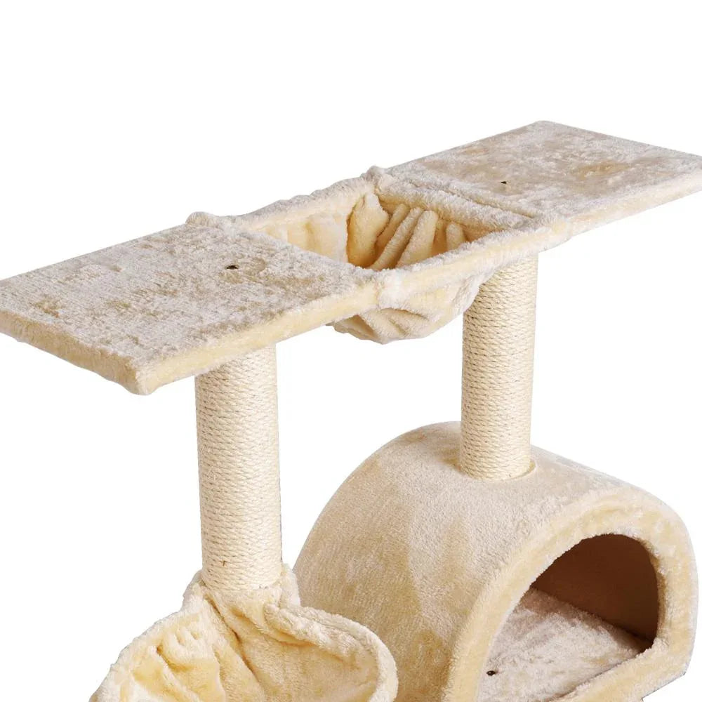 i.Pet Cat Tree 100cm Trees Scratching Post Scratcher Tower Condo House