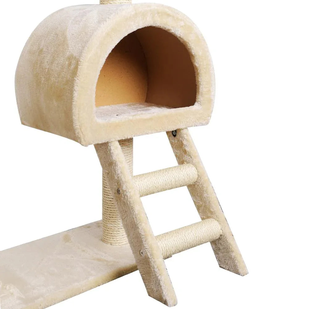i.Pet Cat Tree 100cm Trees Scratching Post Scratcher Tower Condo House