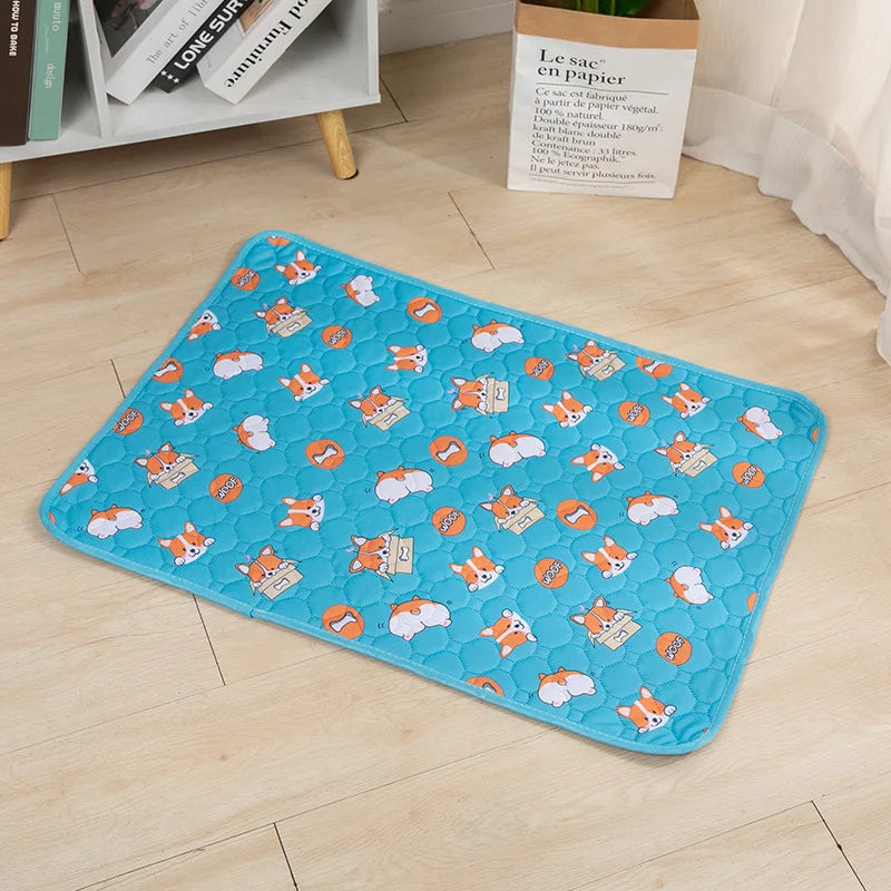 Dog Pee Pad Blanket Reusable Absorbent Washable Training Pad