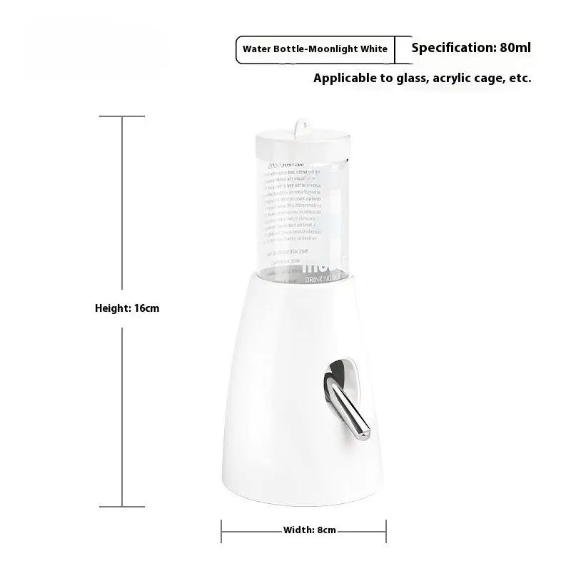 2In1 Hamster Feeder And Waterer Large Capacity Leakproof Automatic Feeder Leak Proof