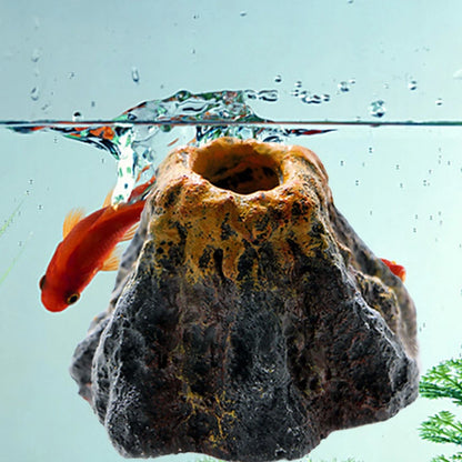 Aquarium Volcano Shape Air Bubble Stone Oxygen Pump