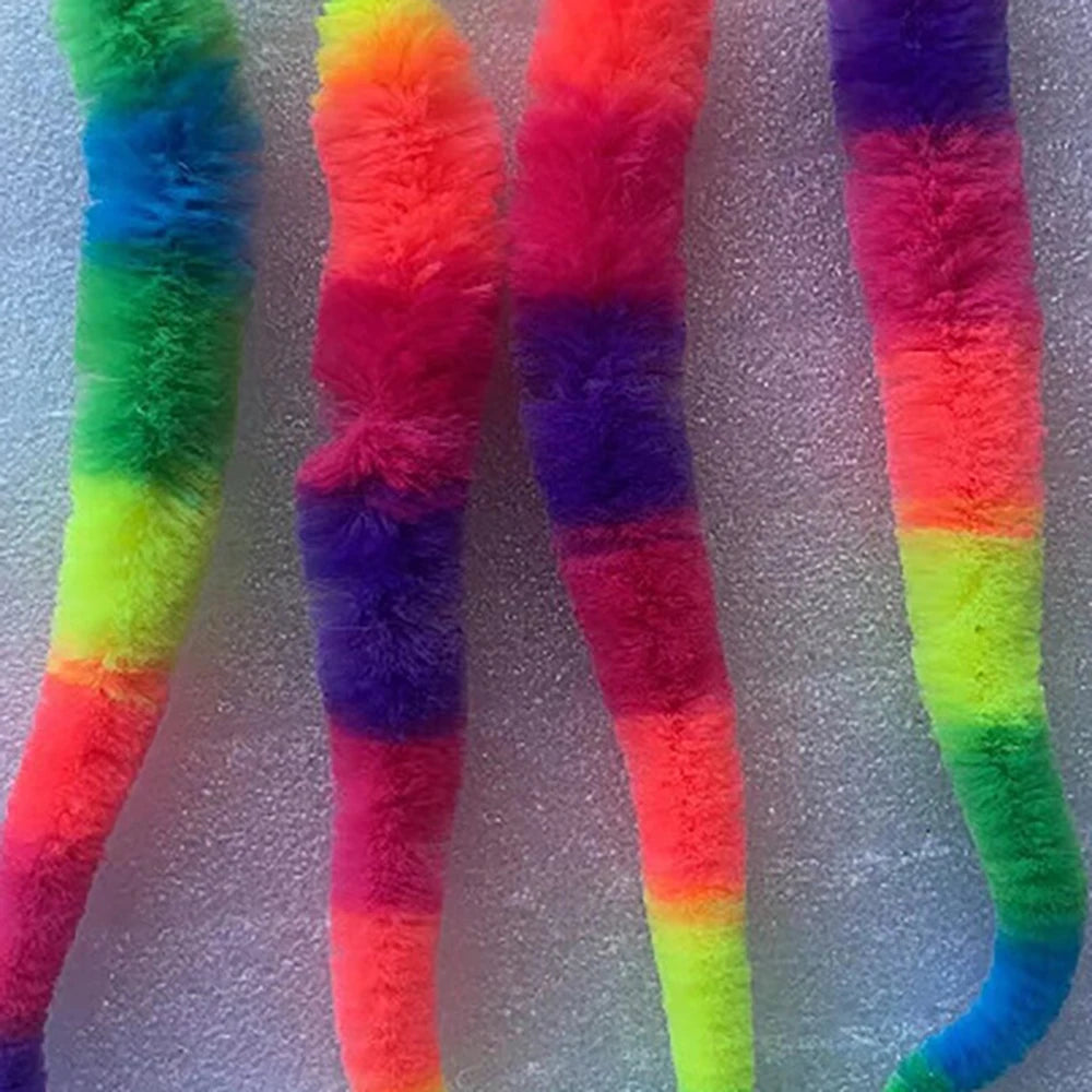 Interactive Cat toys Colorful bouncing ball with teasers