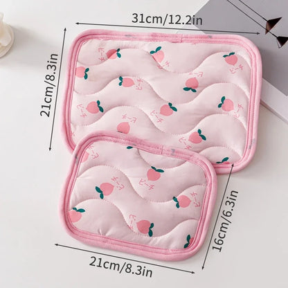 Small Pet Cooler Mat Summer Ice Silk Cool Feeling Hamster Kennel Mat