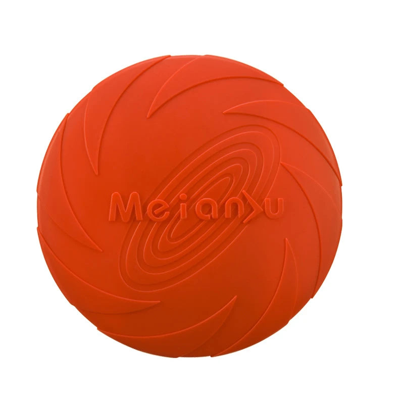 Silicone Flying Disc Outdoor Interactive Game For Dogs