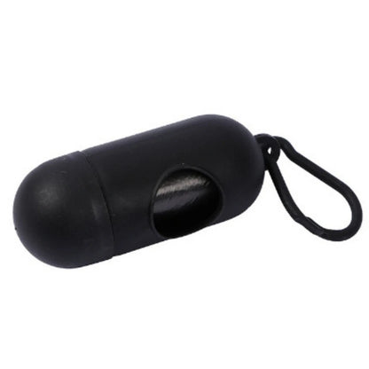 Dog Poop Bag Holder Portable Pet Waste Bag Dispenser Capsule Shape