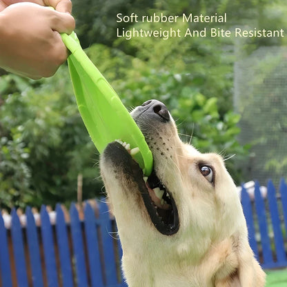 Silicone Flying Disc Outdoor Interactive Game For Dogs