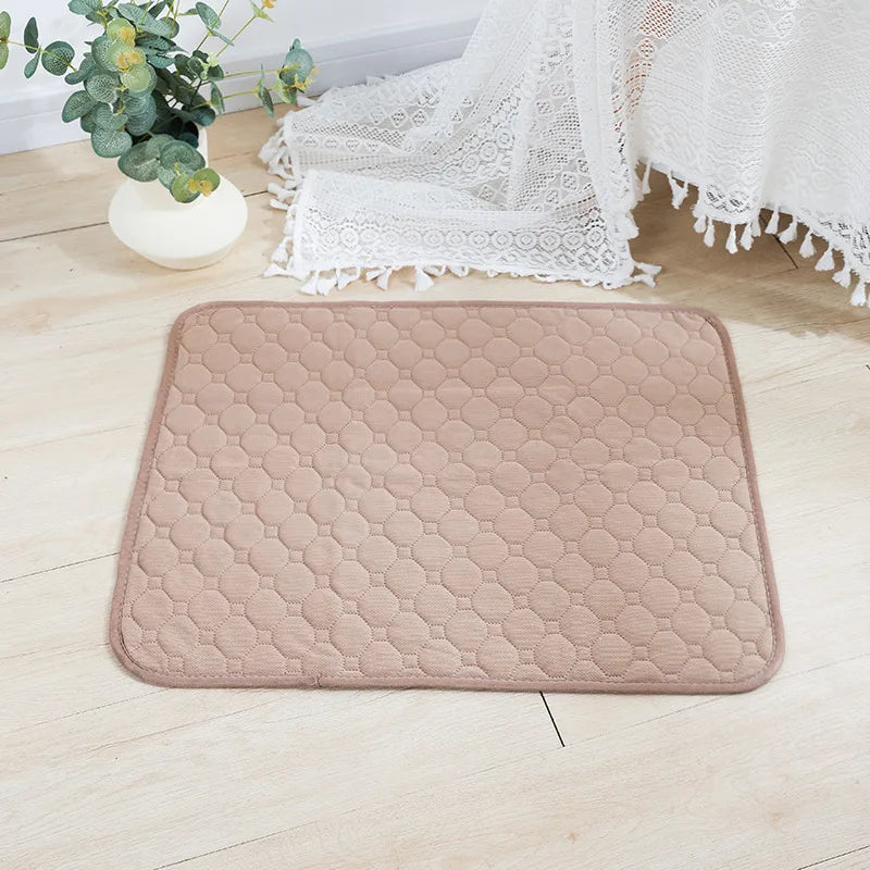 Dog Pee Pad Blanket Reusable Absorbent Washable Training Pad
