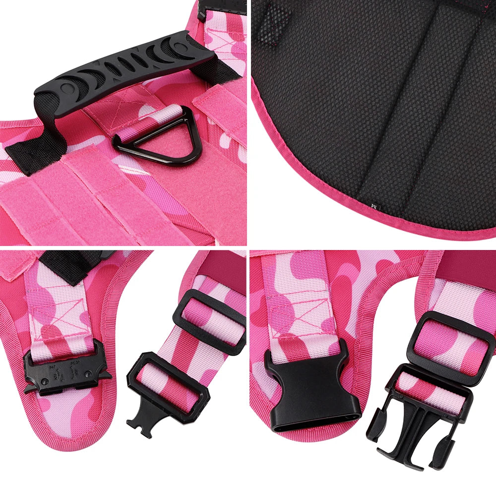 Military Dog Harness For Large  And Medium Dogs