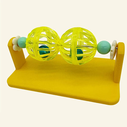 1PC Hamster Toy Rotating Bell Ball for Hamster Boredom,
