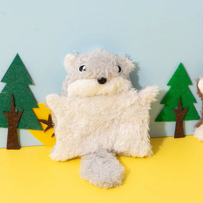 Small Cat Toy Cute Little Flying Squirrel Interaction Toy With Squeak