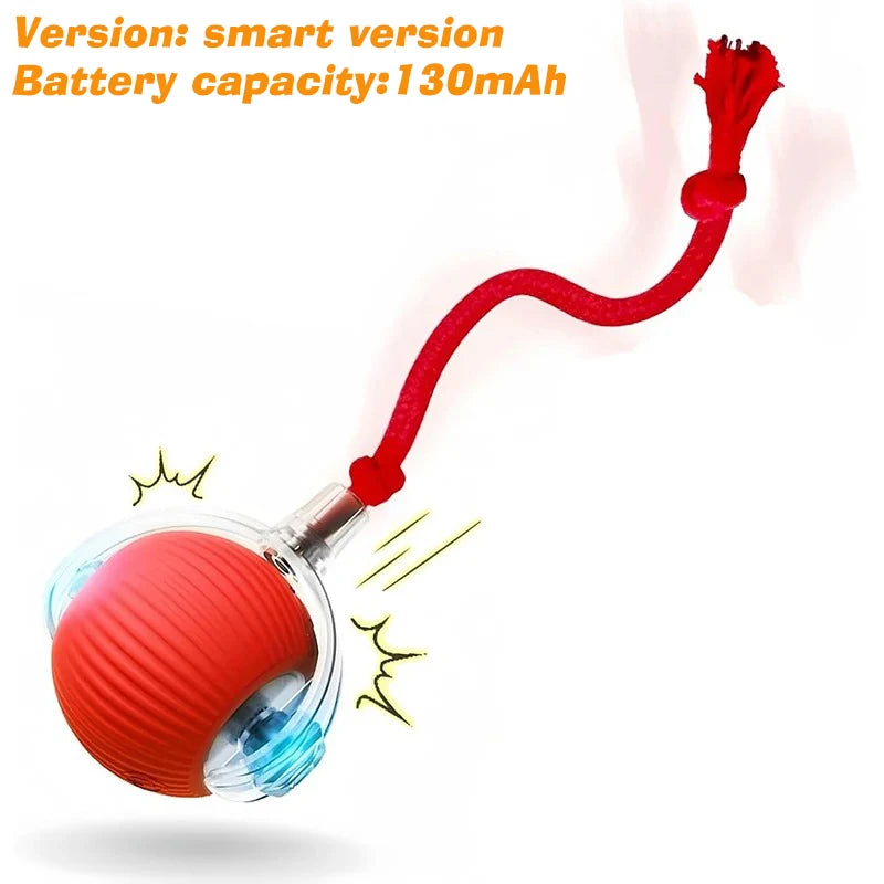 New Dog Interactive Ball Toy,Automatic Rolling Dog Ball Rechargeable,Intelligent Balls Toy for Dogs