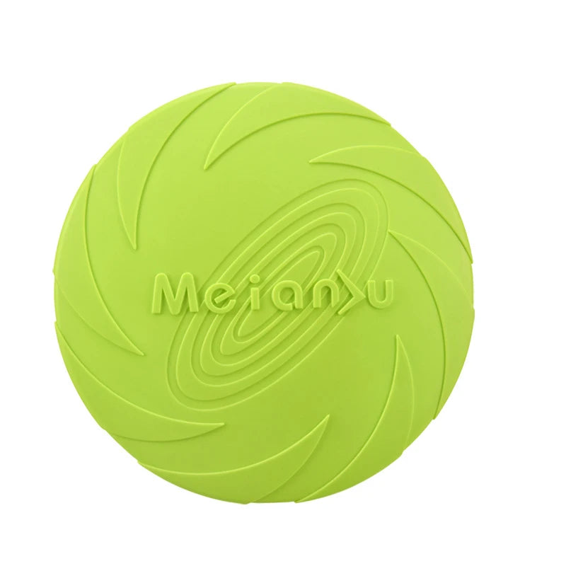 Silicone Flying Disc Outdoor Interactive Game For Dogs