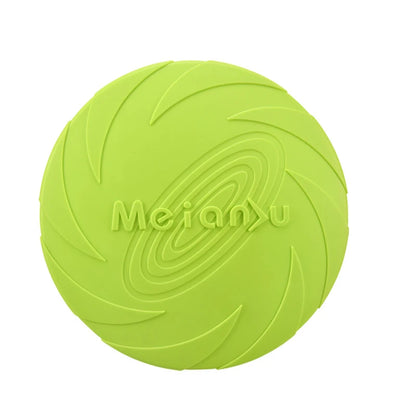 Silicone Flying Disc Outdoor Interactive Game For Dogs