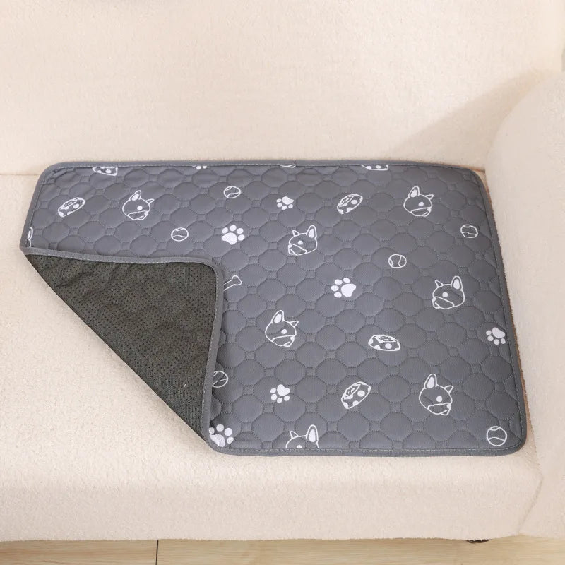 Dog Pee Pad Blanket Reusable Absorbent Washable Training Pad