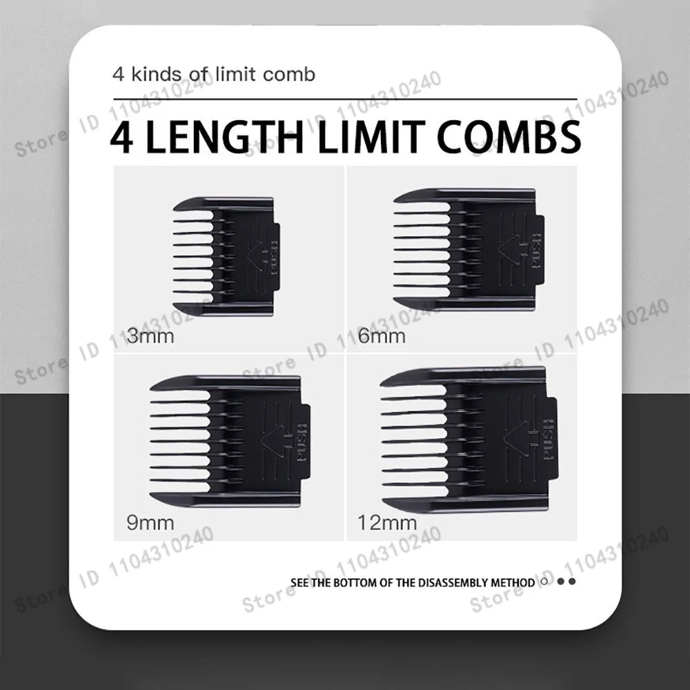 Pet Clippers For All Pets, Haircut Professional Trimmer - Shaver Cordless Rechargeable