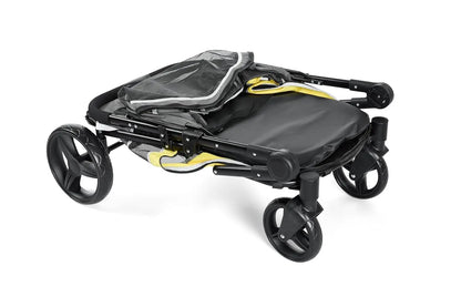 Dog Stroller for Large Dogs & Big Pets, Heavy-Duty with Lockable Wheels, Adjustable Handle