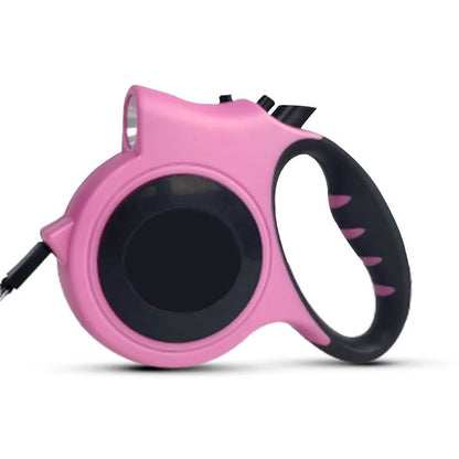 The Pet Leash Comes with a Light, Automatic Retractable, For Dogs and Cats
