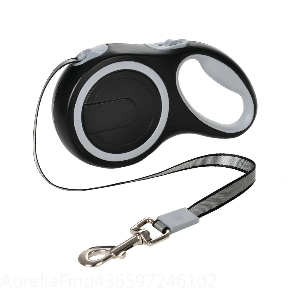Automatic Retractable Dog Leash Heavy‑Duty Roulette Lead Rope For Small and Large Dogs