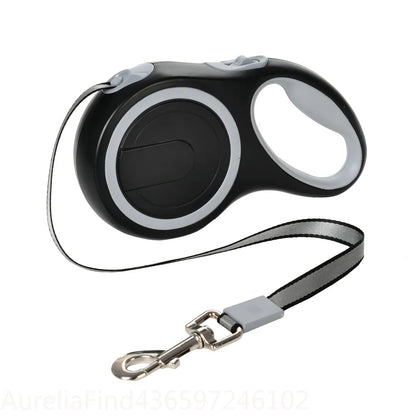Automatic Retractable Dog Leash Heavy‑Duty Roulette Lead Rope For Small and Large Dogs