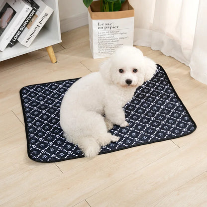 Dog Pee Pad Blanket Reusable Absorbent Washable Training Pad