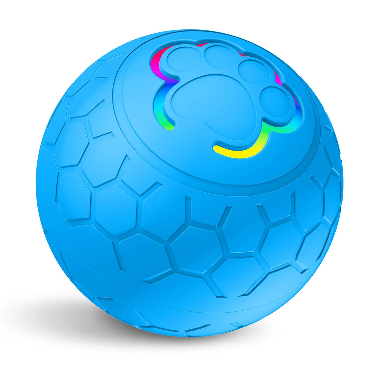 Smart Ball Electronic Interactive Dog Toy Ball  -  USB Automatic Bouncing Rolling Toy Ball With RGB Lights