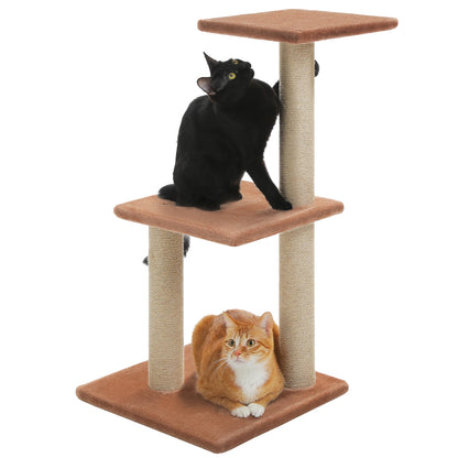 Cat Activity Tower Tree With Scratching Post for Indoor Cats