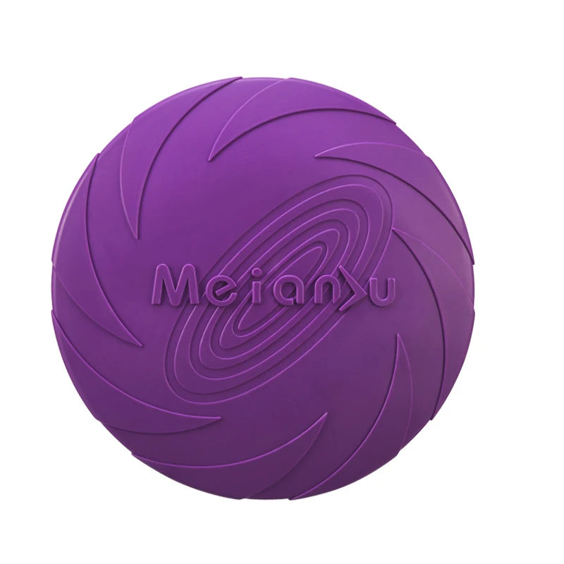 Silicone Flying Disc Outdoor Interactive Game For Dogs