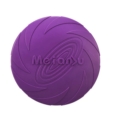 Silicone Flying Disc Outdoor Interactive Game For Dogs