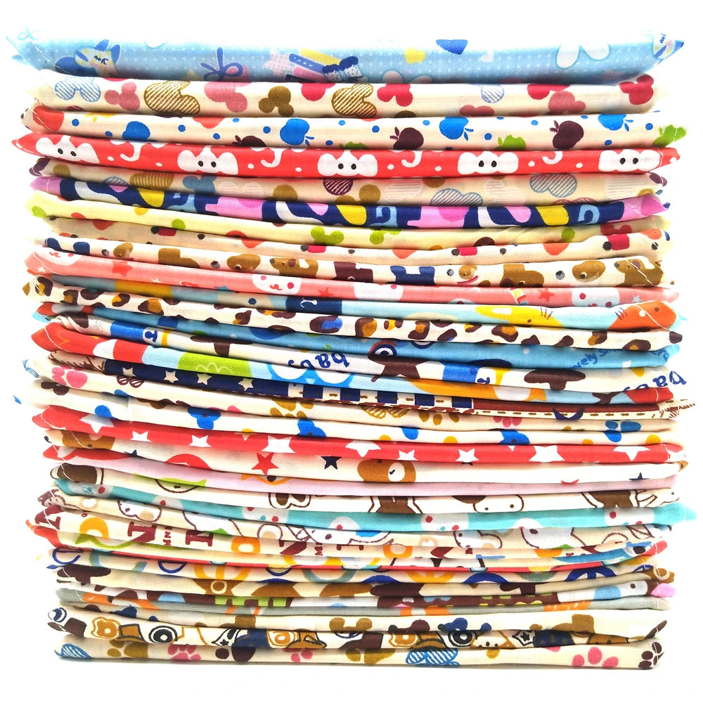 S/M/XL 10PCS Dog Bandana Cotton Scarf