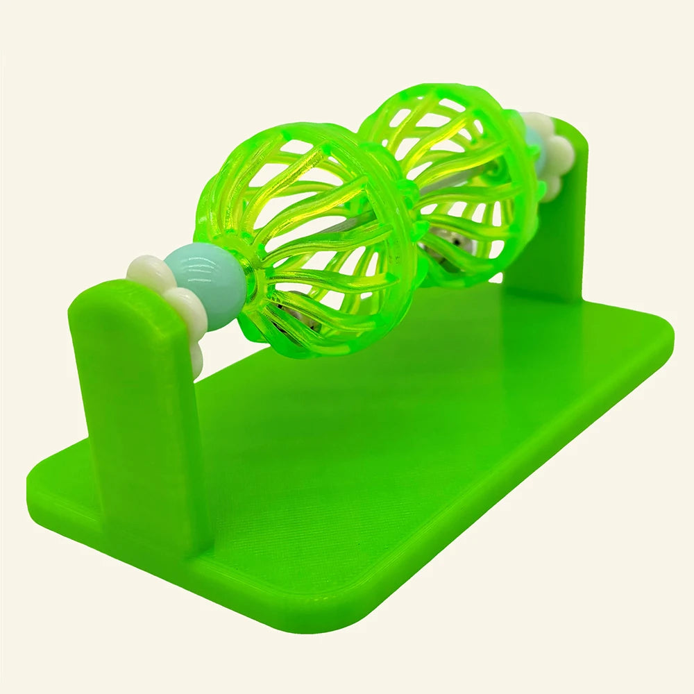 1PC Hamster Toy Rotating Bell Ball for Hamster Boredom,